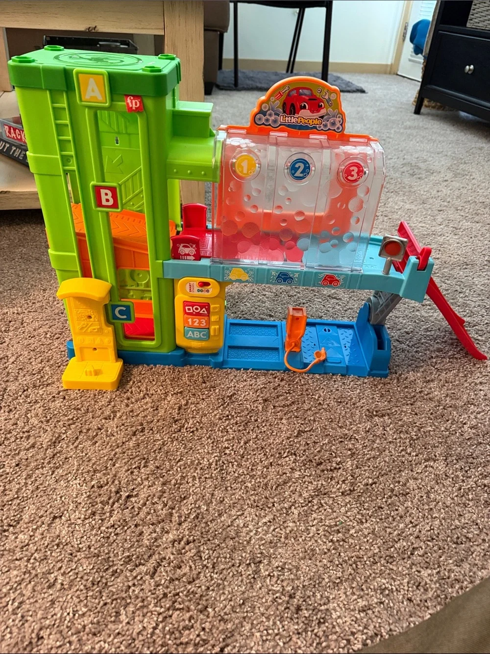 Fisher-Price Little People Multi-Color Car Playset